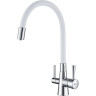 Смеситель LEMARK COMFORT LM3075C-White для кухни с подключением к фильтру