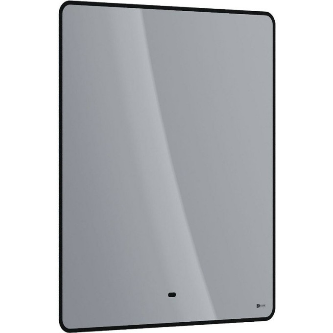 Зеркало LEMARK MIOBLACK 70х80 см с интерьерной подсветкой, с подогревом LM70ZM-black